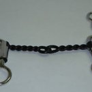 Stainless Steel  Sliding cheek Horse Bit Sweet Iron Mouth Twisted Wire NEW