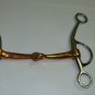 Stainless Steel Horse Training Shank 5" Snaffle Bit 6 1/2" With Copper Inlay