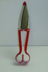 Sheep Shear Shearing Clipper Scissors Cutter Goat Alpaca Wool Cashmere Sharp RED