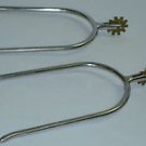 English Prince of Wales Spurs Horse Riding Stainless Steel NEW TACK Horse Equine
