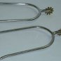 English Prince of Wales Spurs Horse Riding Stainless Steel NEW TACK Horse Equine