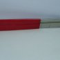 Farrier Hoof Scraper Hoof Knife Sharp Stainless Steel Blade 11" Red Vinyl Handle