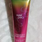 BATH & BODY WORKS BBW Sweet Pea Shimmer Body Cream 5 FL OZ 148 ML NEW