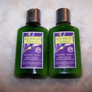 Lot 2 ANDALOU NATURALS Lavender Thyme Body Lotion 2 oz ea Fruit Stem Cell NEW