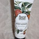 NOURISH ORGANIC Hydrating Smoothing Body Lotion SPICED CITRUS 8 oz / 236 mL NEW