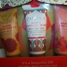PACIFICA Natural Body Butter Trio Blood Orange Coconut Nectar Ruby Guava 2.5 oz