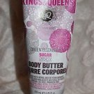 KINGS & QUEENS Queen Elizabeth Sugar Body Butter Pomegranate Blue Lotus 6.76 oz