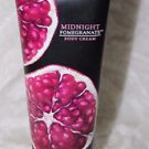 BATH & BODY Works Pleasures Midnight Pomegranate Body Cream 70% full Rare HTF