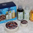 THE BODY SHOP Travel Essentials Lip Body Butter Rainforest Shampoo Mango Gel NEW