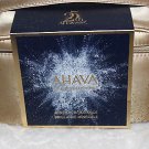 AHAVA 3pc Mineral Brilliance Exfoliator 6.8 oz, Body Lotion 3.4, Shower Gel NEW