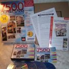 1999 HomeStyles 7500 HOME PLANS PC Software 4 CD-ROM Set Big Box MINT Condition
