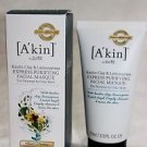 Purist A'KIN Kaolin Clay Lemongrass Express Purifying Facial Masque Mask 2.5 oz