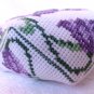 Biscornu, modern cross stitch, Pincushion, Handmade gift, Home decor, Embroidery, Interior decor