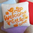Lavender sachet, preserved lavender, dried lavender, unusual gift, funny cross stitch, lavender bags