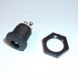PLUGZ2GO 2.5MM X 5.5MM PANEL MOUNT DC PLUG SOCKET - PLASTIC SECURING NUT