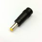 DC 2.1MM FEMALE to 5.5MM x 1.7MM HP DELL GATEWAY YELLOW TIP ADAPER CONNECTOR