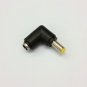 DC 2.1MM 90° RIGHT ANGLE FEMALE to DC 2.5MM YELLOW TIP
