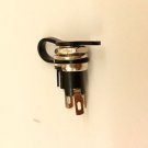 PLUGZ2GO 2.5MM X 5.5MM METAL PANEL MOUNT DC PLUG SOCKET + DUST/WATERPROOF COVER
