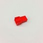 MALE & FEMALE 3 PIN PC FAN LED POWER CONNECTORS - 10 OF EACH- RED INC PINS