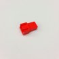 MALE & FEMALE 3 PIN PC FAN LED POWER CONNECTORS - 10 OF EACH- RED INC PINS