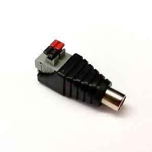 PLUGZ2GO RCA FEMALE CONNECTOR to AV SPRING TYPE TERMINALS for CCTV/RCA/REPAIRS
