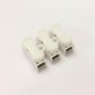 Quick Fix Spring Clamp Terminal Block Connector 250V 10A 3 Way Easy Fit