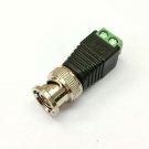 BNC MALE CONNECTOR ADAPTER CCTV CAT5 - SCREW TERMINALS EASY FIT