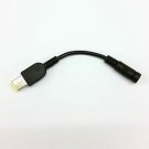 IBM LENOVO THINKPAD 2.5mm DC JACK to NEW SQUARE PLUG - 12CM CABLE