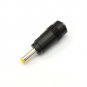 DC 5.5MM x 2.1MM to 4.0MM x 1.7MM YELLOW TIP DELL HP TYPE CONNECTOR ADAPTER