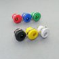 PLUGZ2GO 2.1MM X 5.5MM PANEL MOUNT DC PLUG SOCKET JACK - CHOICE OF COLOUR