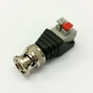 BNC MALE CONNECTOR ADAPTER CCTV CAT5 - SPRING CLIP TERMINALS EASY FIT