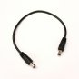 DC 2.1mm male/male - Gender Changer Cable -Connects female to female Patch cable
