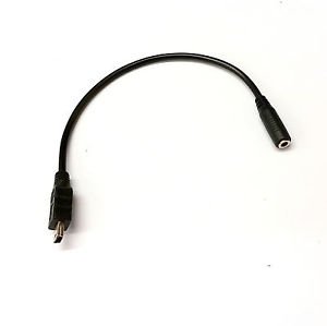 DC 3.5MM x 1.35MM FEMALE to MINI USB POWER ADAPTER CABLE