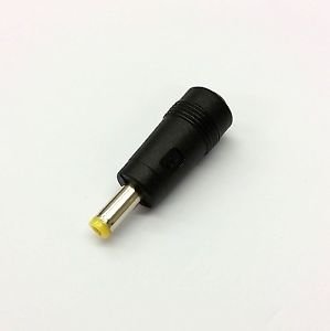 DC 5.5MM x 2.1MM to 4.8MM x 1.7MM YELLOW TIP DELL HP TYPE CONNECTOR ADAPTER