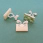 PLUGZ2GO Cable Tie Twist Lock Bunny Ears 9mm Max Diameter Natural