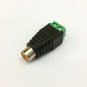 PLUGZ2GO RCA FEMALE CONNECTOR to AV SCREW TERMINALS for CCTV/RCA/REPAIRS