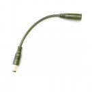 DC POWER ADAPTER CABLE 2.1MM x 5.5MM FEMALE to 2.5MM x 5.5MM MALE - 12CM