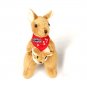 Kangaroo Stuffed Animal Plush Children Kids Doll Toy with Baby in Pouch