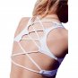 new design women sexy net backless springy sport bra top