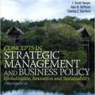 Concepts in Strategic Management and Business Policy 14th Edition (eBook, PDF)