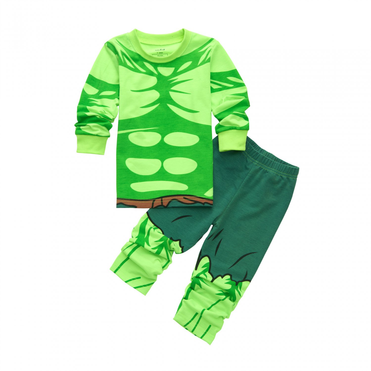 Children Short Sleeve The Hulk Pajamas Girl Boys Superman