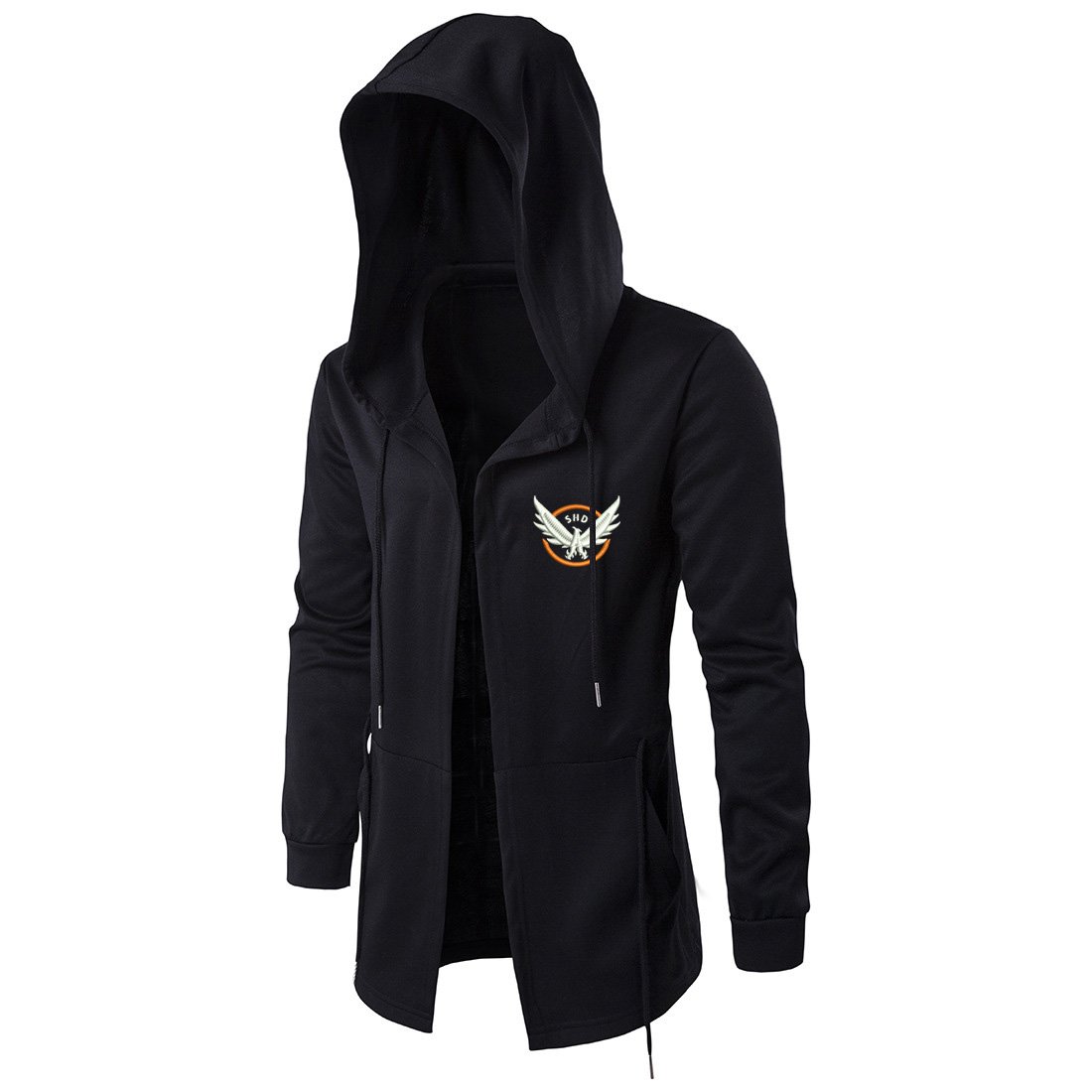 Tom Clancy's The Division Embroidery Hooded Cosplay Costume Men Coat