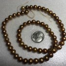 Bronze Freshwater Pearl Strand #4
