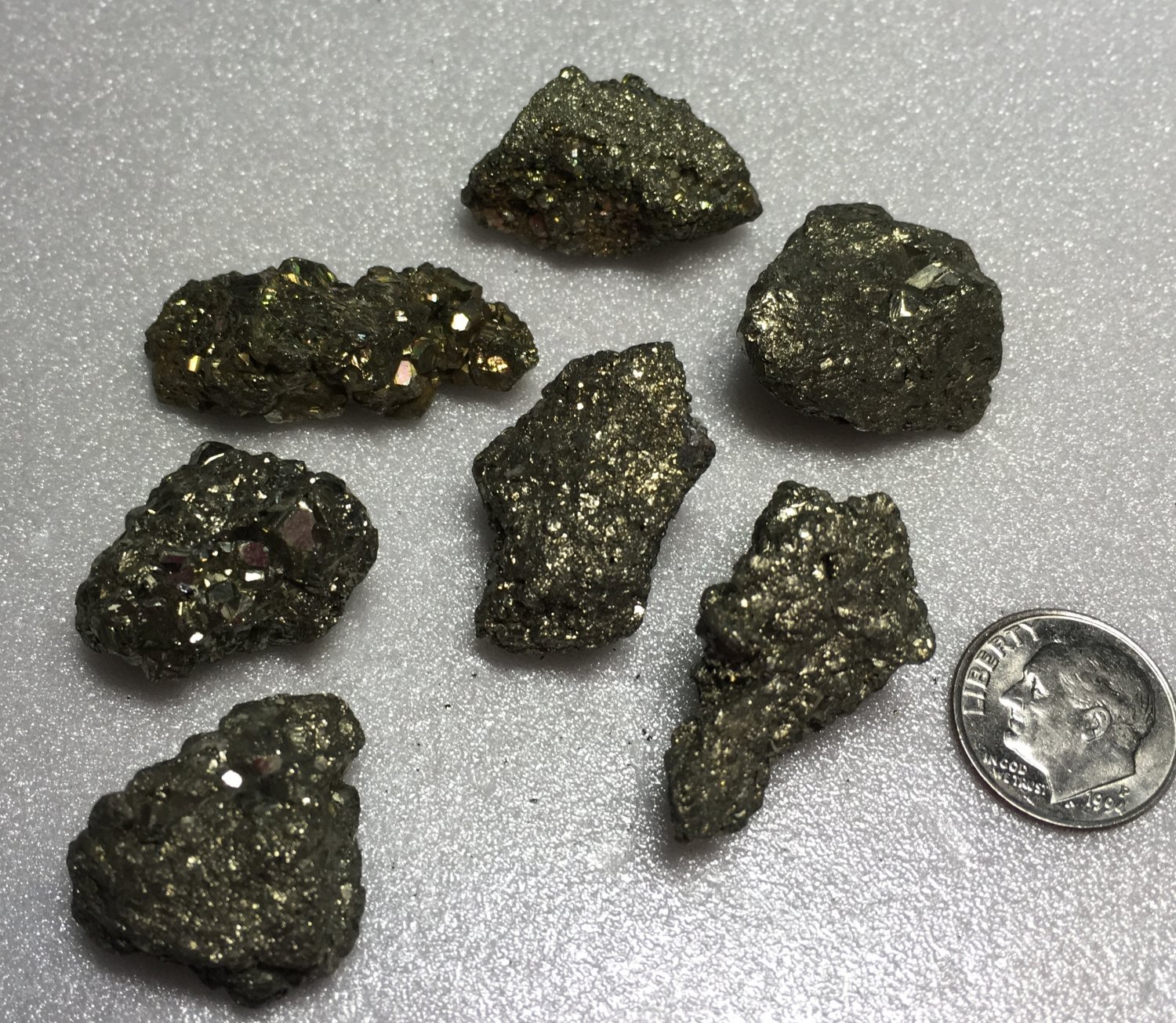 Pyrite Chunks