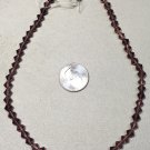 Amethyst Glass Strand of Beads
