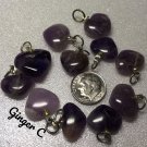 Amethyst Heart Pendant