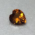 Madeira Citrine 9mm Heart 2.06ct