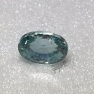 Blue Zircon 6x4mm Oval 1.05ct