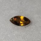 Orange Tourmaline 7x3.5mm Marquise .35ct