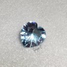 Blue Topaz 10mm Heart Laser Cut 3.55ct